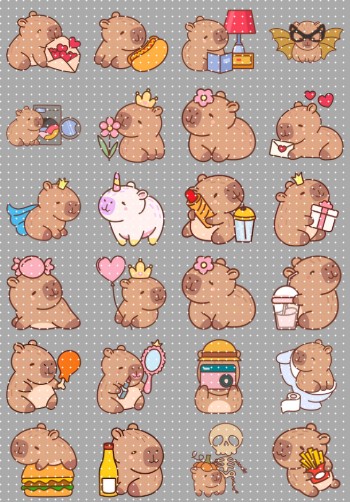 A5 kiss cut- 4587